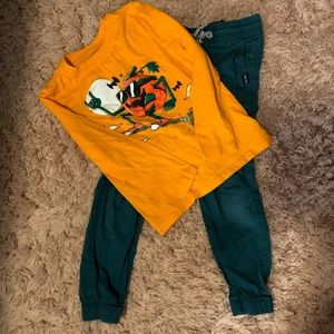 5T old navy shirt w/ HM pants